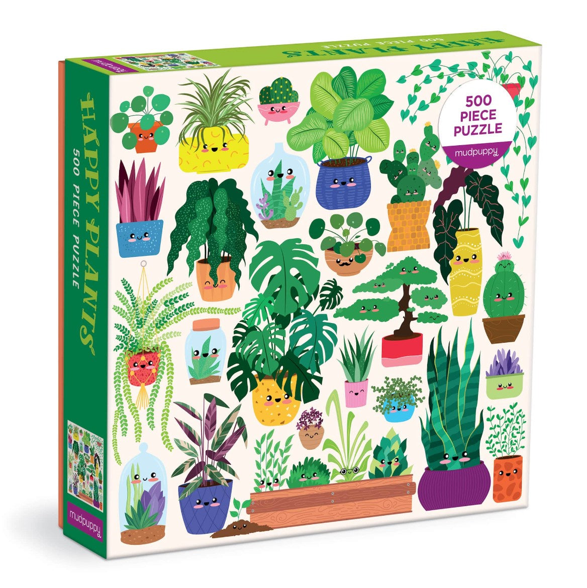 Happy Plants 500 Piece Family Puzzle