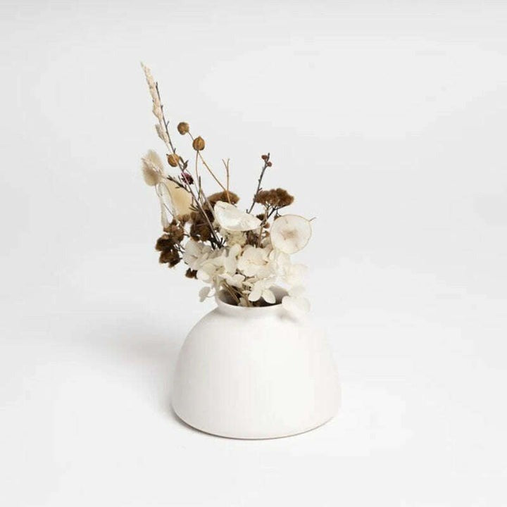 Harmie Vase - White Beau
