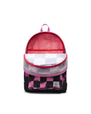 Heritage Youth Backpack - Stencil Checker Opera Mauve