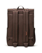 Survey Backpack - Chocolate Brown Crosshatch