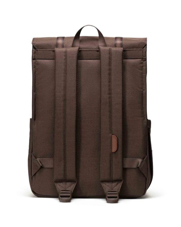 Survey Backpack - Chocolate Brown Crosshatch