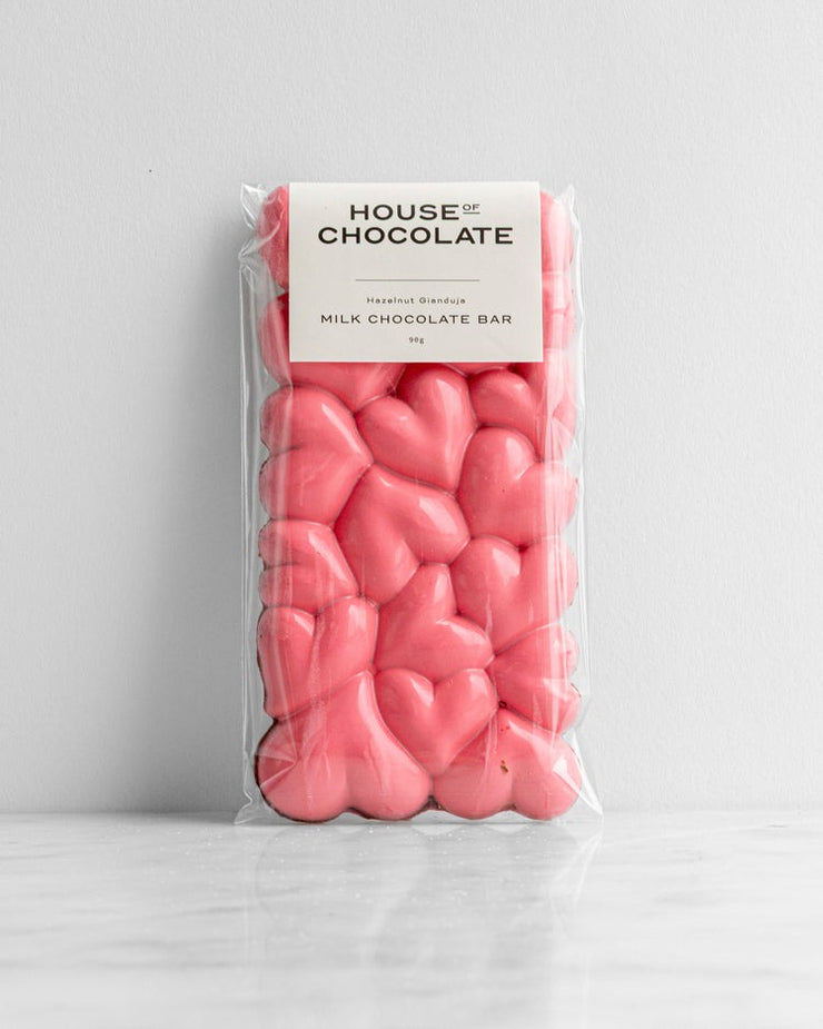 Mothers Day Love Heart Chocolate Bar