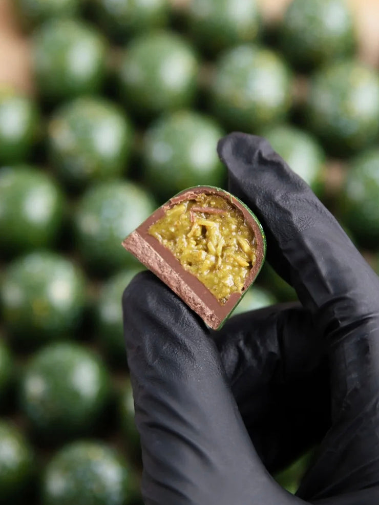 House Of Chocolate - Pistachio Knafeh Bonbon Box (6pk)