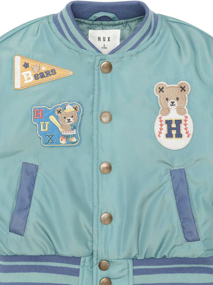 Sprout Hux Varsity Jacket Last Sizes  Was $139.90 NOW