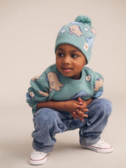 Dino Knit Play Jumper Last One Was $90 Now