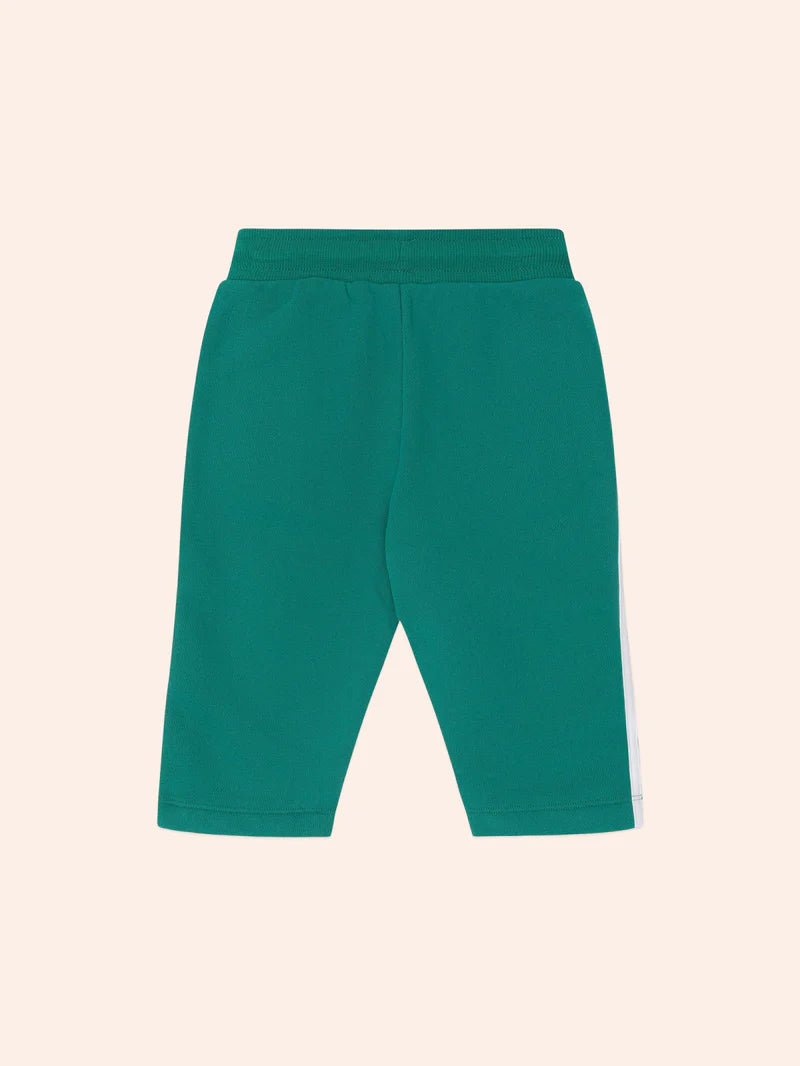 Racer Stripe Trackpant - Emerald Was $75 Now