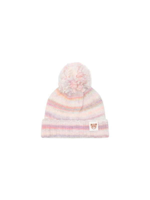 Rainbow Stripe Knit Beanie Was $55 Now