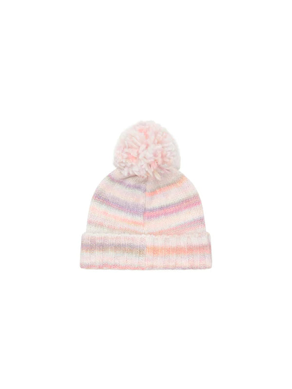 Rainbow Stripe Knit Beanie Was $55 Now