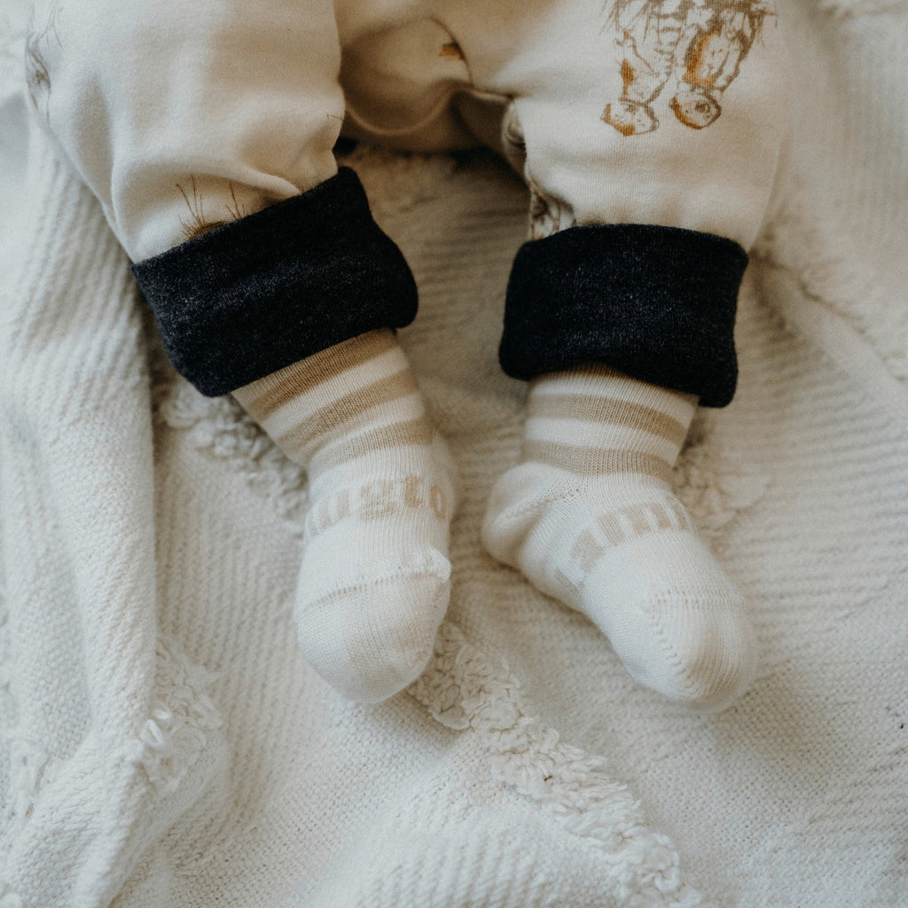 Lamington Crew Length Socks - Squirrel