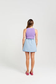Lib Skirt - Stone Wash Denim Was $119.90 NOW