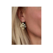 Byzante Embrace Mini Earrings - Gold