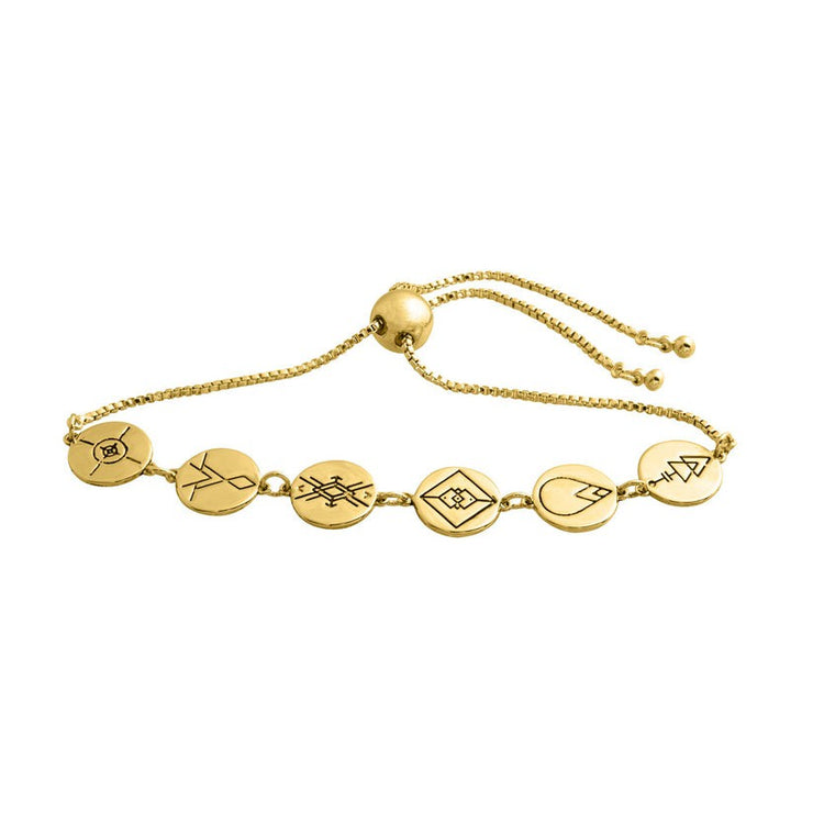 Earth Energies Bracelet - Gold