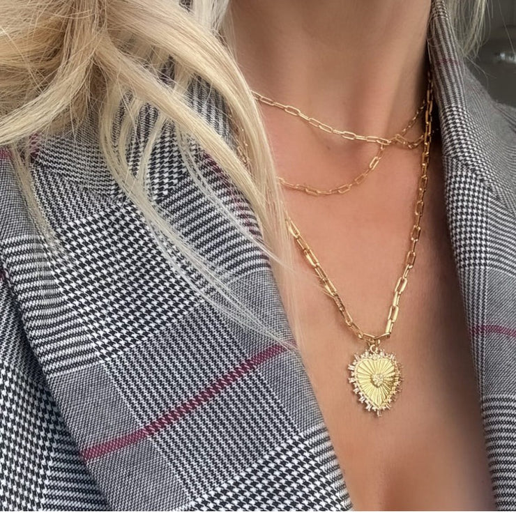 Hearts Desire Necklace - Gold