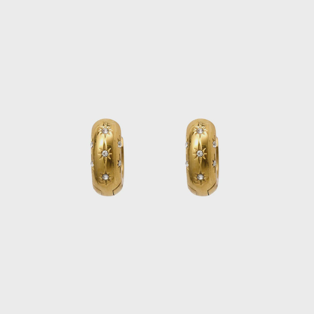 Super Nova Huggie Earrings