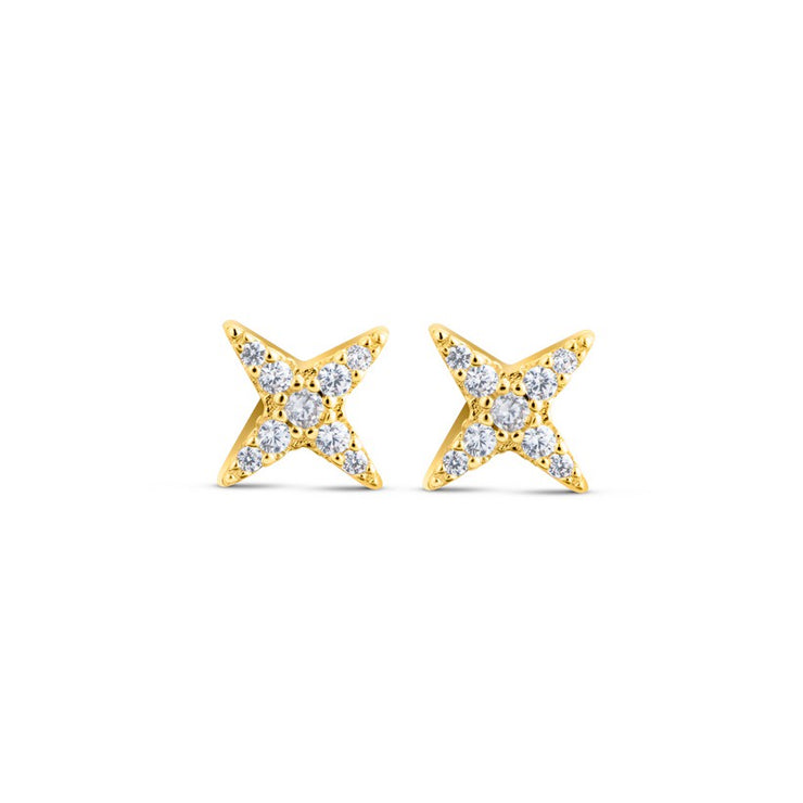 Tiny Star Stud Earrings
