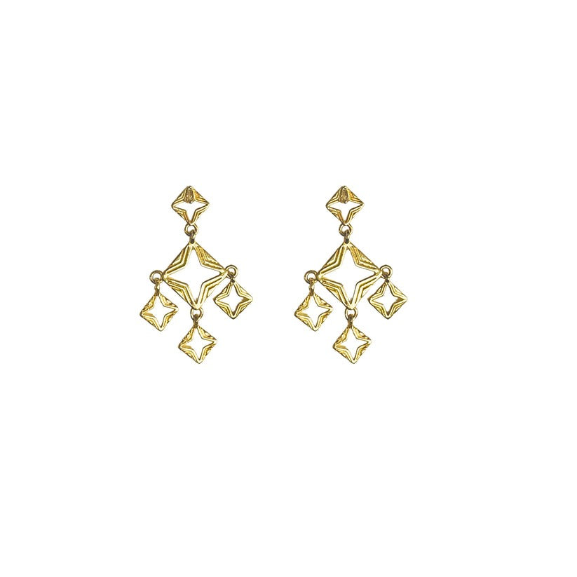Byzante Embrace Mini Earrings - Gold