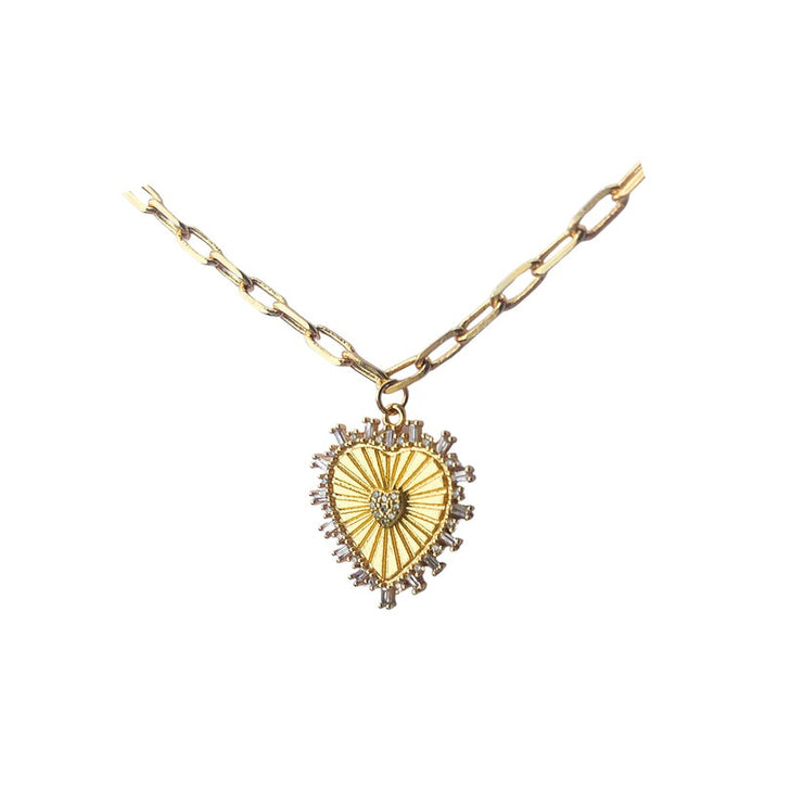 Hearts Desire Necklace - Gold