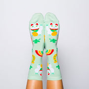 Womens Socks - Lucky Cat