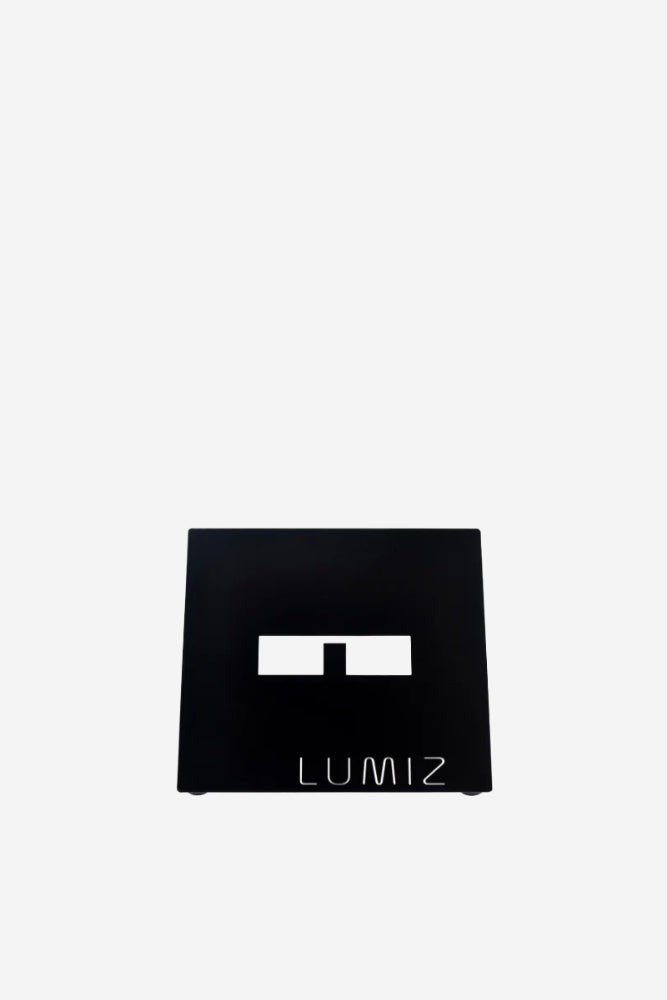 Lantern Stand Plate Black
