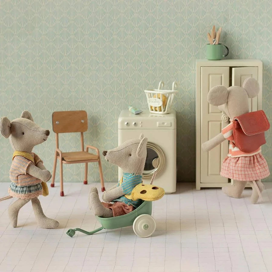 Maileg Little Sister Mouse With Bag