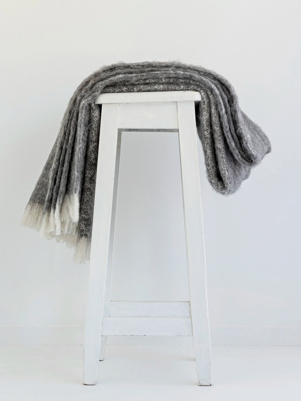 Alpaca Throw - Granite