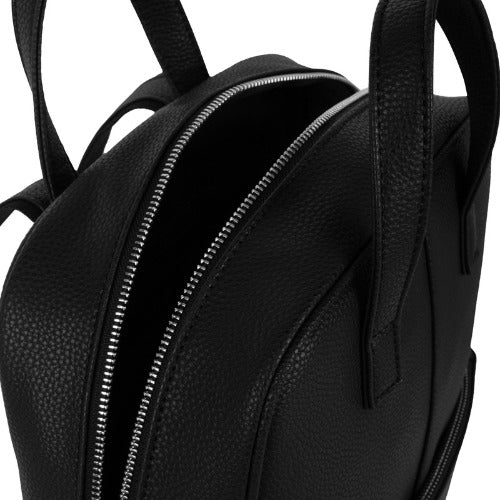 Vegan Backpack - Thebe Grain Black
