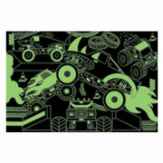 Monster Trucks 100 Piece Glow in the Dark Puzzle