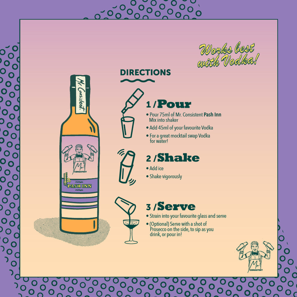Pash Inn Cocktail Mix 750ml