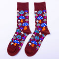 Mens Socks - Mushroom