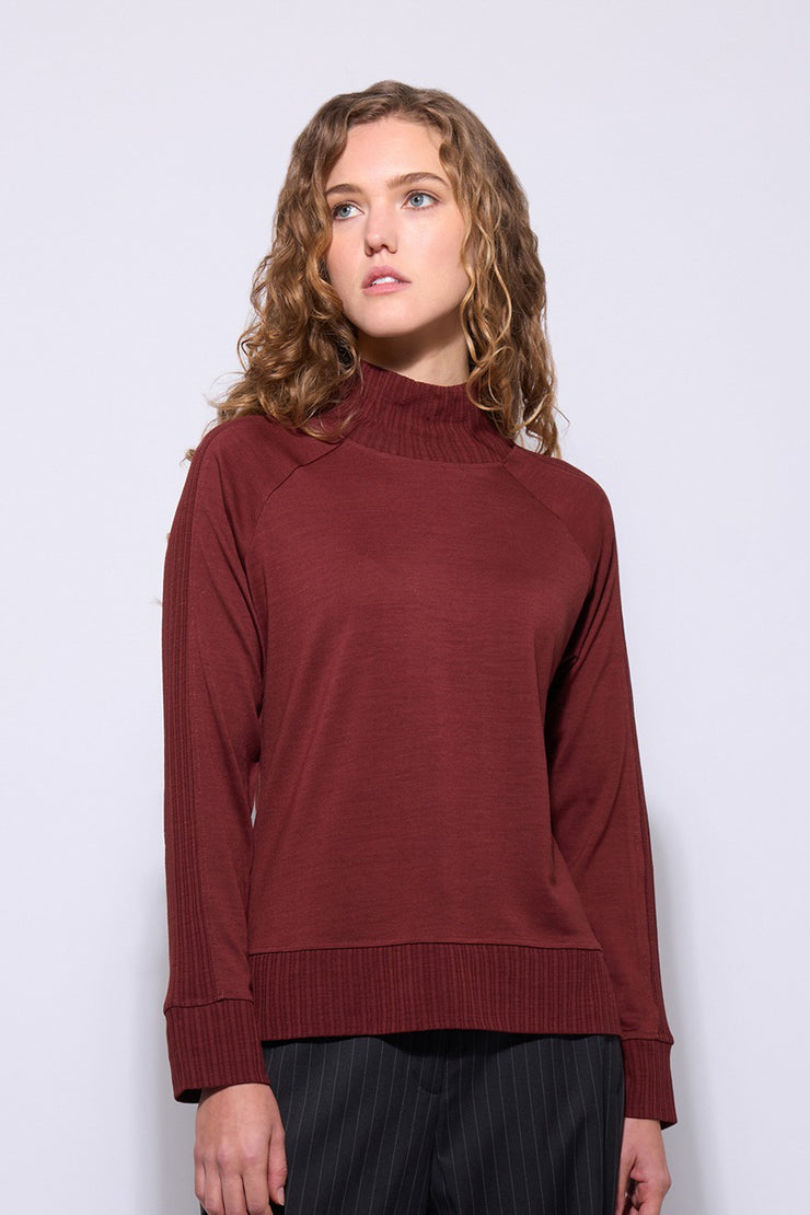 Back Story Jumper - Red Clay