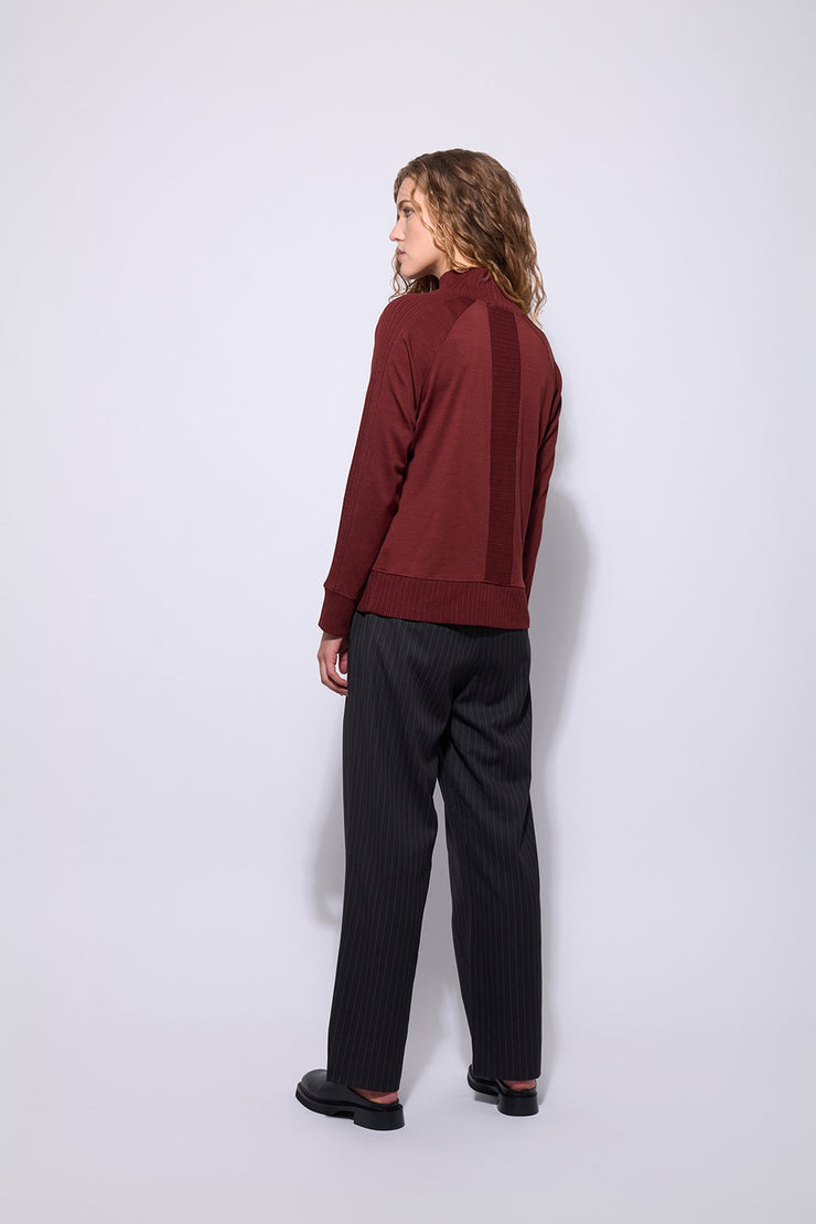 Back Story Jumper - Red Clay
