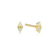 Gold Birth Stone Earrings