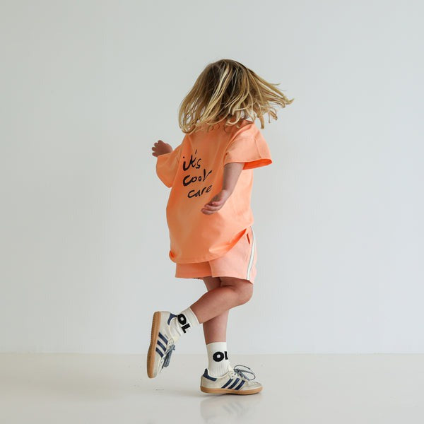 It's Cool / We Care Tee -Sherbet