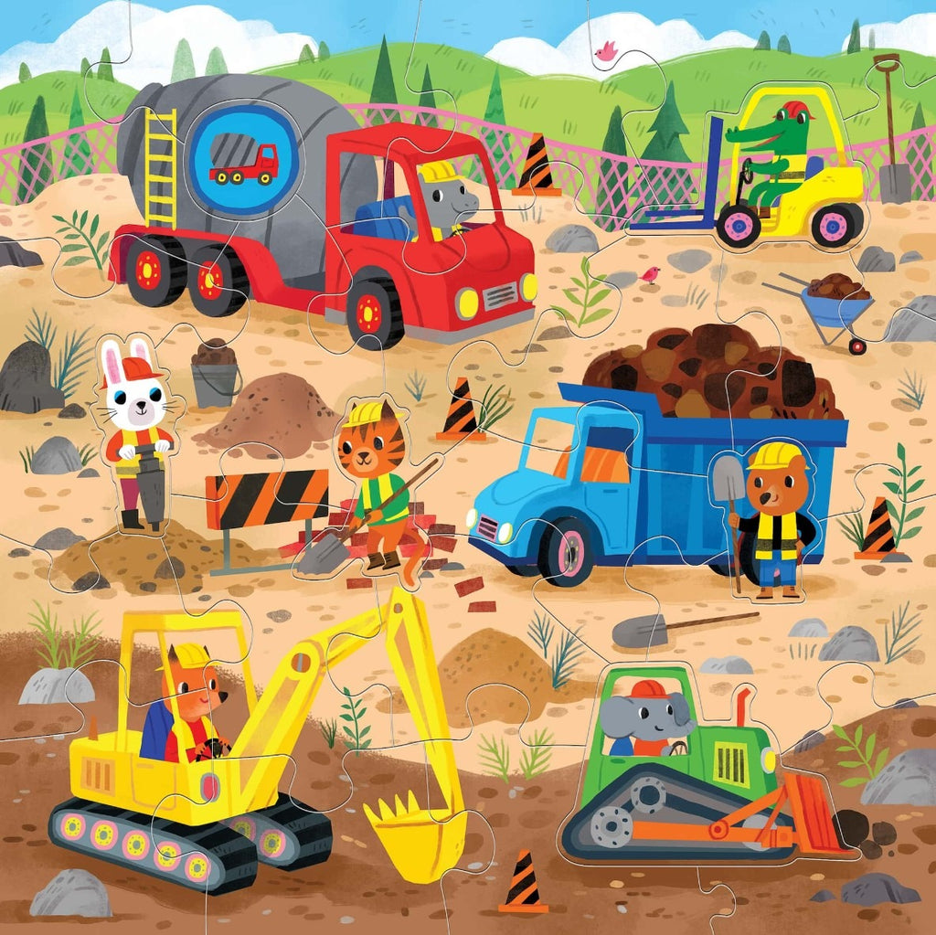 Construction Site - Floor Puzzle