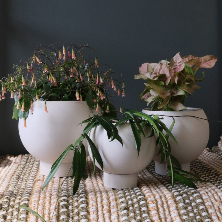Orbit Planter - Oatmeal