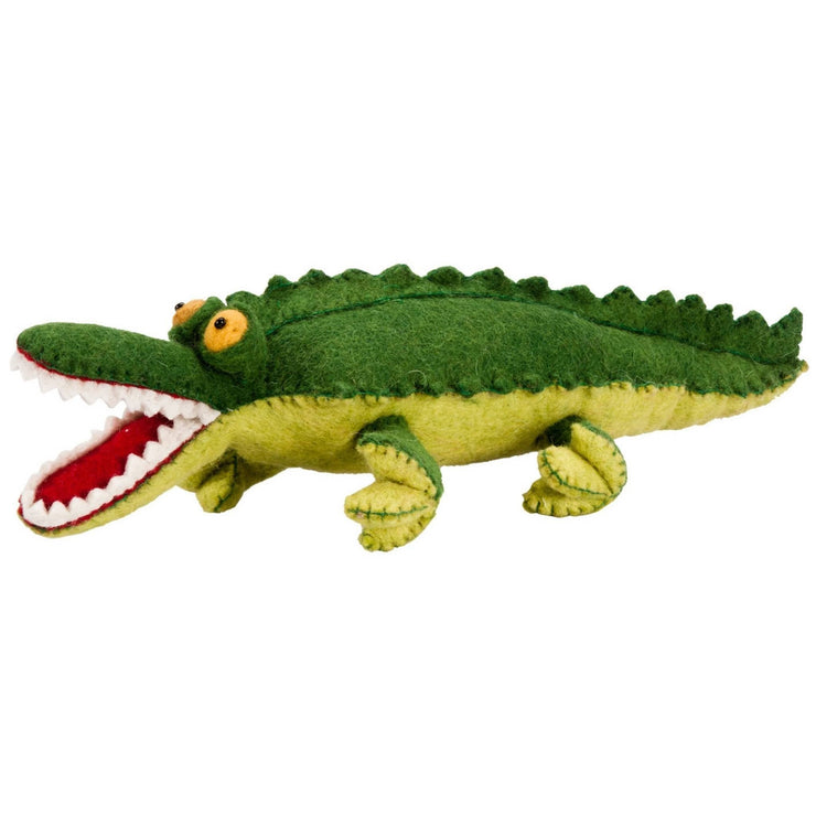 Felt Toy - Clyde the Crocodile