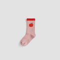 Organic Knit Socks - Apple
