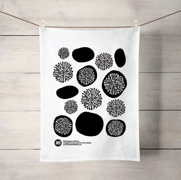 Pohutukawa in Bloom Tea Towel