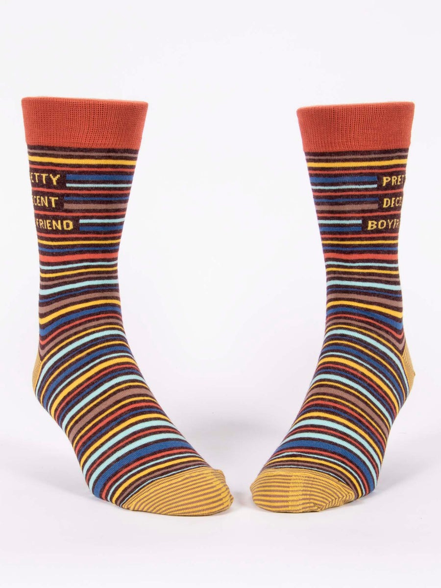 Mens Socks - Pretty Decent Boyfriend