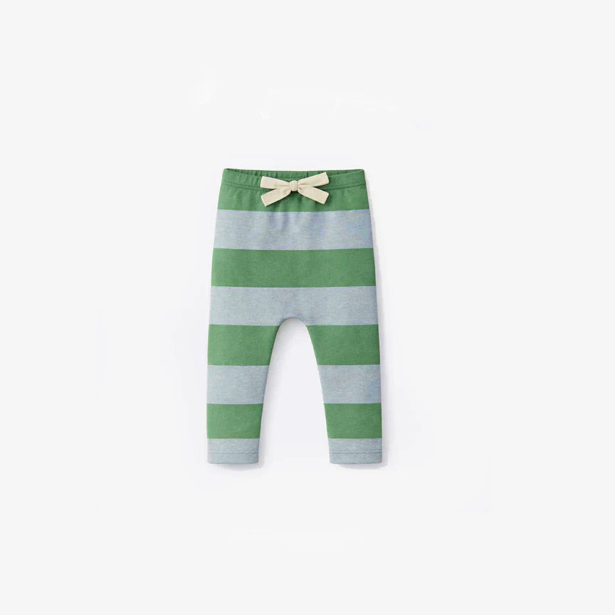 Roll-Up Simple Pants - Rugby Stripe
