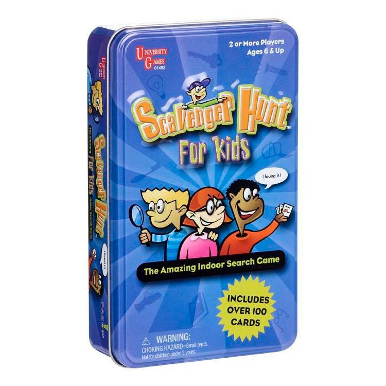 Due October Scavenger Hunt For Kids Tin