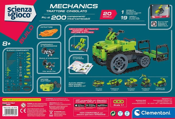Science & Play - Mechanics Crawler Tractor