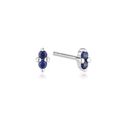 Silver Birth Stone Earrings