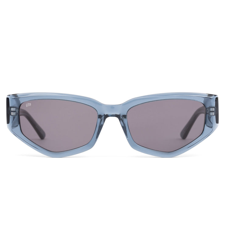 Sito Diamond Sunglasses - Denim/Smokey Grey