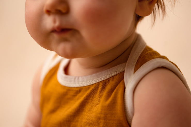 Reversible Sleeveless Merino  Twozee - Mulberry Was $79 NOW