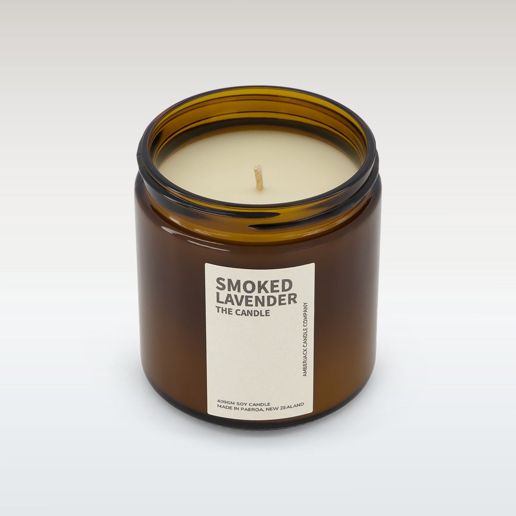 Smoked Lavender Soy Candle