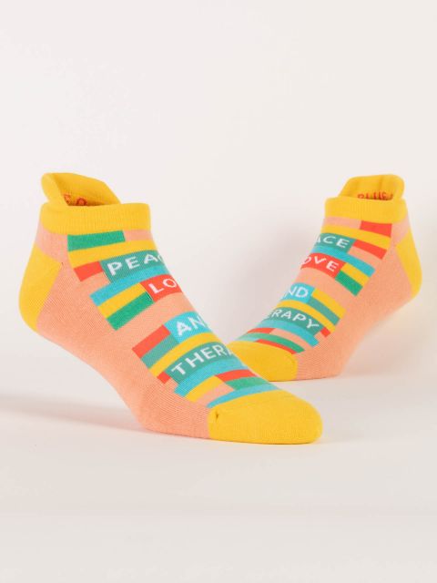 Sneaker Socks - Peace & Therapy