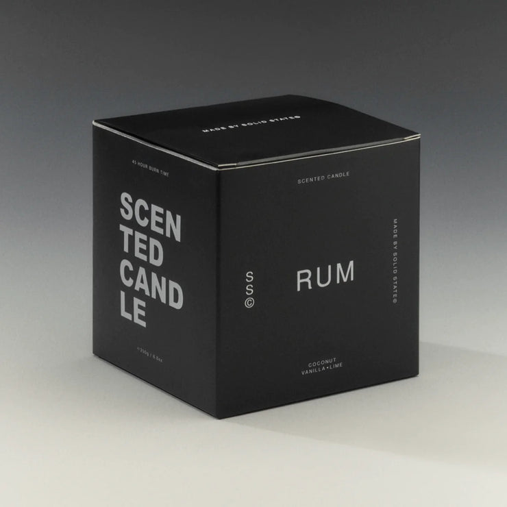 Solid State Man Candle - Rum