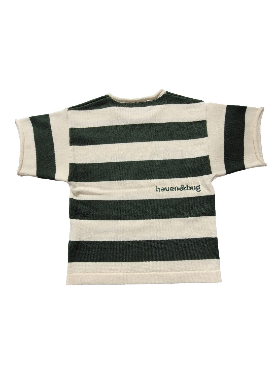 Stripe Logo Tee - Forest