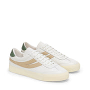 4834 Club S Swallow- White-Green Olive-Beige Cement